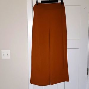 NWOT Shine star Orange Plazzo/Gaucho/lounge pants